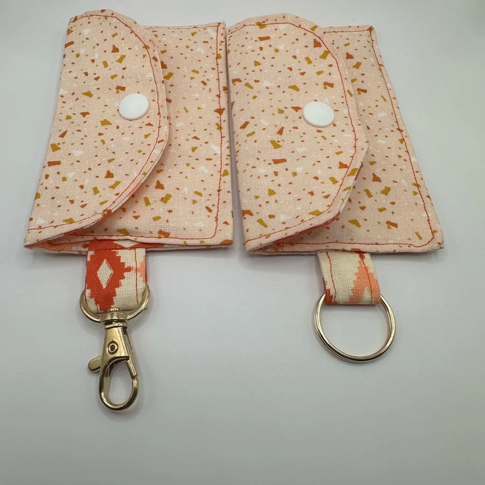 Handmade Cotton Credit Card Pouch - Picture 5 of 8